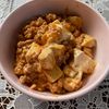 万福の作ってみた!投稿(【ピリッと旨い♡︎やみつき麻婆丼】包丁不使用！10分レシピ)