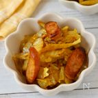 【白菜とウインナーのカレーしょうゆ】余った白菜で簡単レシピ