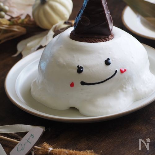 おばけドームケーキ【ホットケーキが大変身☆】