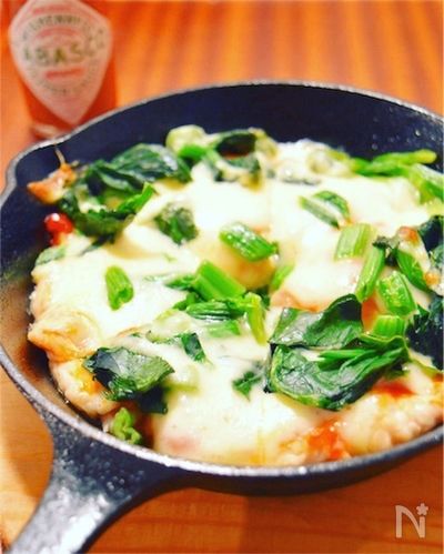 鶏胸肉のピザ風 パパッと簡単減量おつまみ By ふじたかな レシピサイト Nadia ナディア プロの料理家のおいしいレシピ