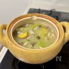 さつまいもと鶏肉のうま味噌スープの工程6