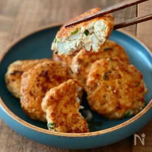 【れんこん入り鶏つくね】食感が楽しい！腸活にも◎