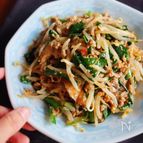 【ご飯が進む！ニラもやし担々炒め】ぱぱっと中華