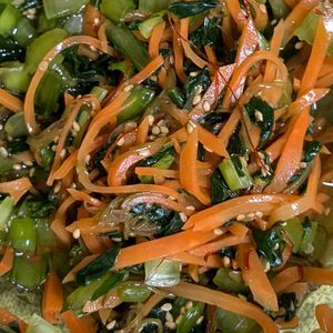 1291819の作ってみた!投稿(めかぶの美味しい食べ方😋めかぶと小松菜のとろとろ旨だし漬け)