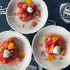 Memento-MORIの作ってみた!投稿(苺とトマトのサラダ🍓〜自家製ドレッシング〜)