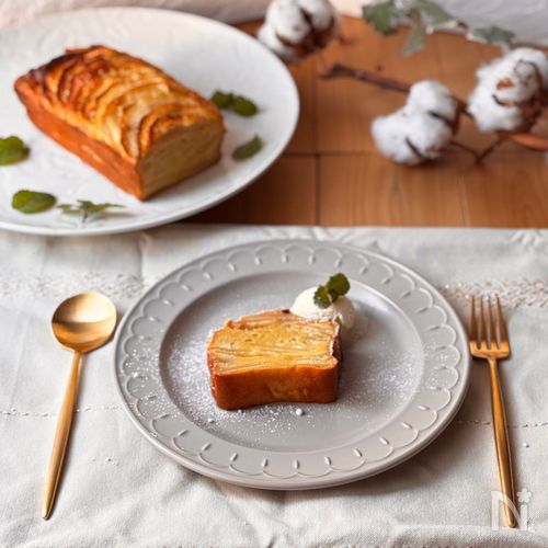 りんごのインビシブルケーキ