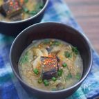 ごま油香る。だしを味わう揚げなすのお味噌汁