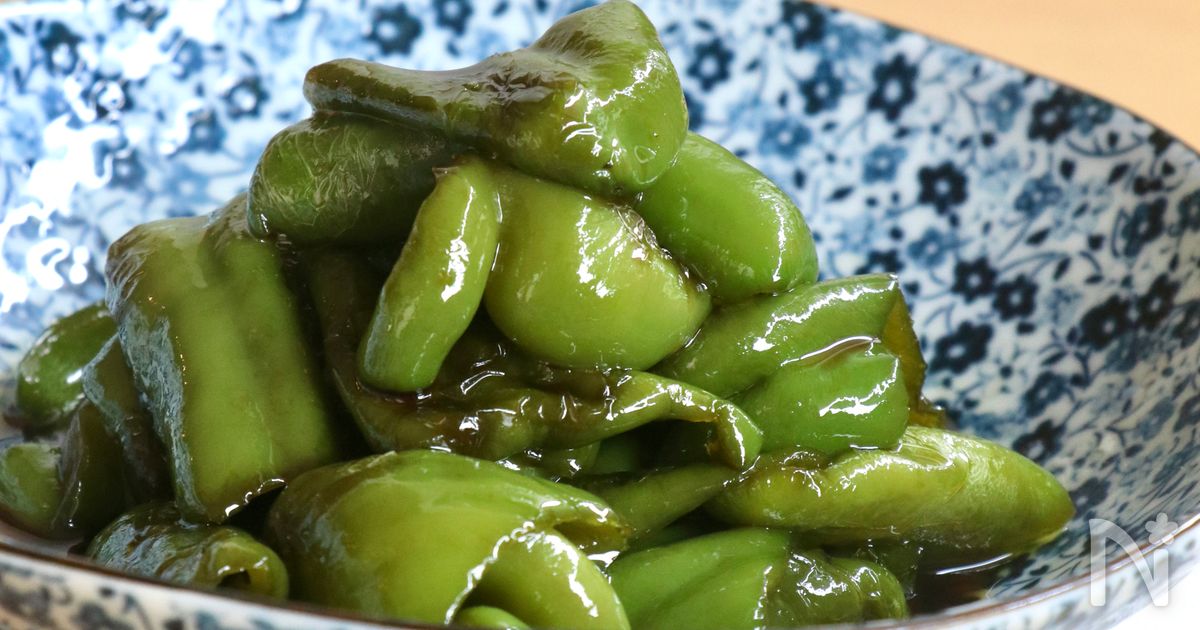 ピーマンの甘辛炒め煮！作り置きお弁当に！