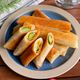 新時代の食べ方？！「きゅうりのペッパーチーズ春巻き」