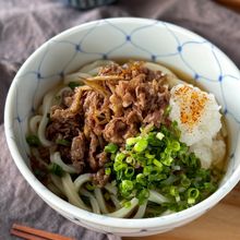 【甘辛肉おろしぶっかけうどん】