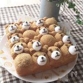 きな粉ちぎりパンテッド風
