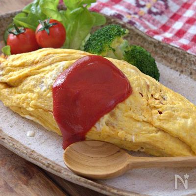 昔懐かしいお母さんのオムライス