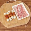 【肉巻きチーズちくわのお好み焼き風】おつまみに♪の工程1