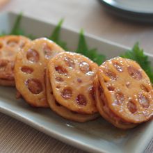 お弁当にもぴったり♡れんこんのはさみ焼き