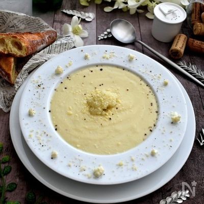 クリ～ミ～で優しいお味のカリフラワーのポタージュ