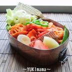 万能ナポリタンソース(作りおき)で〜ナポリタンのお弁当〜
