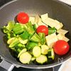 揚げない！夏野菜の彩り揚げ浸しの工程2