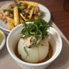 あすこの作ってみた!投稿(【丸ごと新玉ねぎのツナマヨのせ】レンジで簡単!)