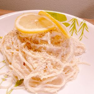 ビートの作ってみた!投稿(ツナレモン冷製クリームパスタ)