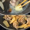 【豚肉と筍のガリバタ醤油】旬の筍でがっつり旨い！ごはん泥棒♪の工程3