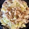 鶏むね肉と春キャベツのクリームマスタード煮の工程5