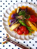 夏野菜の揚げ浸し