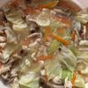 【夏の冷え対策に♪】鶏ひき肉とキャベツの塩こうじスープの工程4