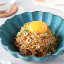 やみつき！【無限えのきユッケ】