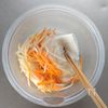 レンジで簡単☆給食風バンサンスー。の工程4