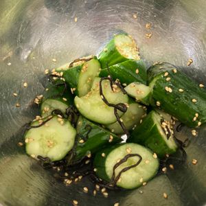 Kの作ってみた!投稿(【やみつききゅうり】3分で作れるスピード副菜！)