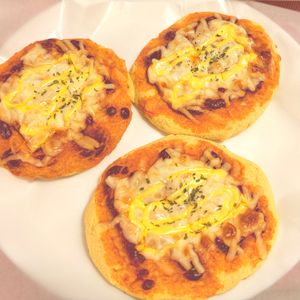 ゆっこの作ってみた!投稿(こね・発酵不要。ふわもち。ツナマヨチーズおからパン【低糖質】)