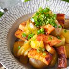 【カレー味もいいね！】ホクホク新じゃがとベーコンの肉じゃが