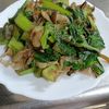 ぽぽペの作ってみた!投稿(旨味たっぷり！【小松菜ときのこのめんつゆバターおかか炒め】)