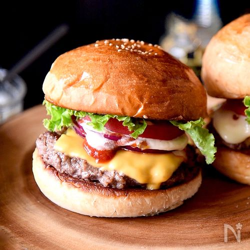 バンズから作る🍔至高のハンバーガー☆Hamburger