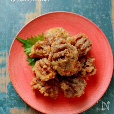 砂肝のゆず胡椒から揚げ