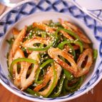 料理の技で作る😋ちくわとピーマンのきんぴら✨