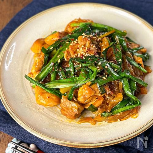 【鶏肉と春雨炒め】ワンパンで旨辛最強ご飯泥棒🔥