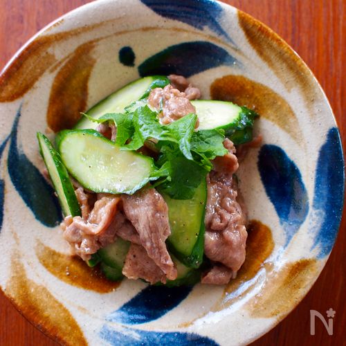 【きゅうりと豚肉のオイスター炒め】夏に食べたい10分おかず