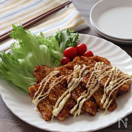 【ささみのうまだし照り焼きマヨビーム】ご飯にもパンにも合う♪