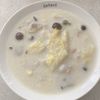 ひまわりの作ってみた!投稿(季節の野菜たっぷり!給食みたいなクラムチャウダー)