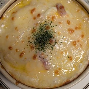 かめちゃん🐢の作ってみた!投稿(かぼちゃが甘い♡【かぼちゃグラタン】ホクホクとろ〜り♡)