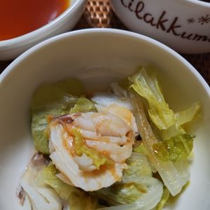 RINAの作ってみた!投稿(【たらと白菜のしょうが蒸し】冬が旬の2つの食材で♪)