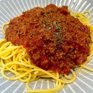 chika+°☆の作ってみた!投稿(豚ひき肉でもコクありの秘密＊みんな大好き【濃厚ミートソース】)