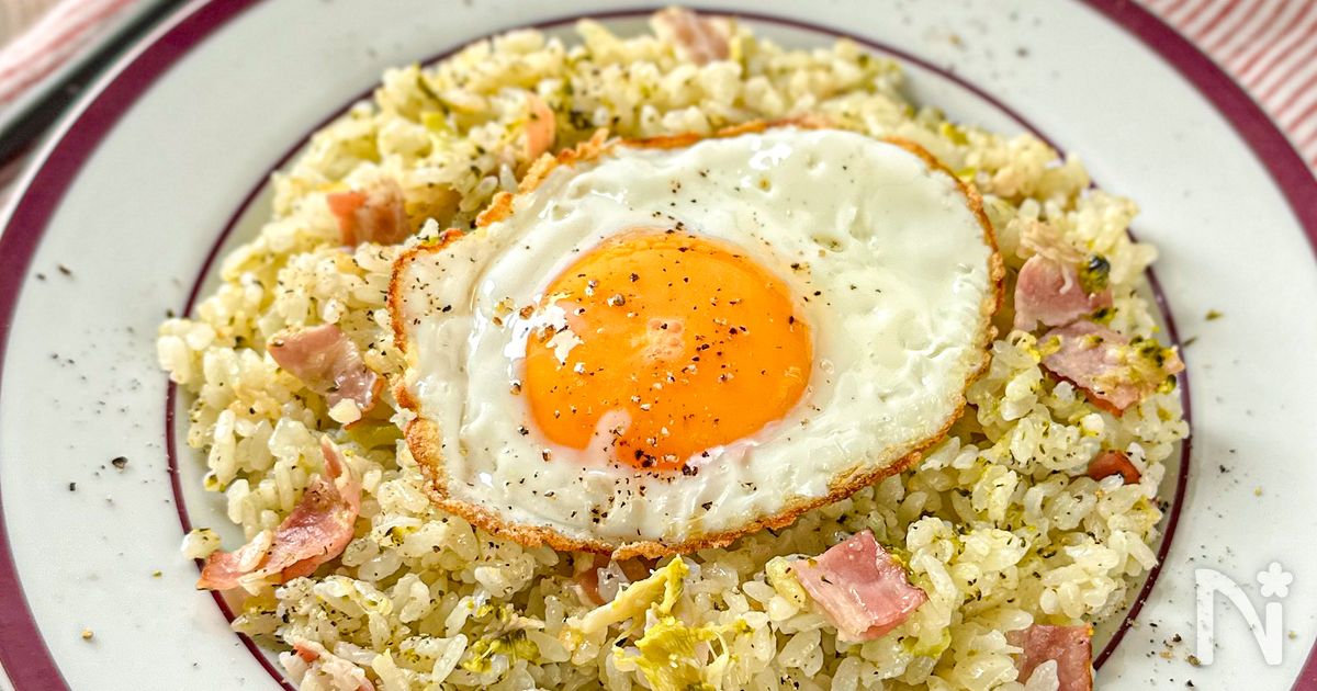 【炊飯器だけ♪ブロッコリーとベーコンのピラフ】時短！旨みも | レシピサイトNadia