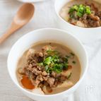 簡単！くずし豆腐ともやしの担々スープ