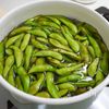 丹波篠山黒枝豆を美味しく茹でて食べるの工程1