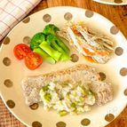 【下味冷凍5分♪】漬けて焼くだけ☆豚ロース肉のねぎ塩焼き