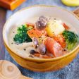 『豆乳味噌スープ』たっぷり野菜でほっこり♡