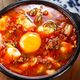 行列の韓国料理店の🍚10倍おいしいスンドゥブチゲ🤩