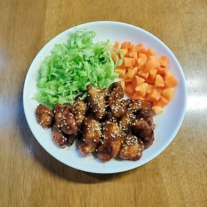ぴんくツバメの作ってみた!投稿(【ごま甘酢チキンバー】仕上がりやわらか♡下味冷凍OK！)